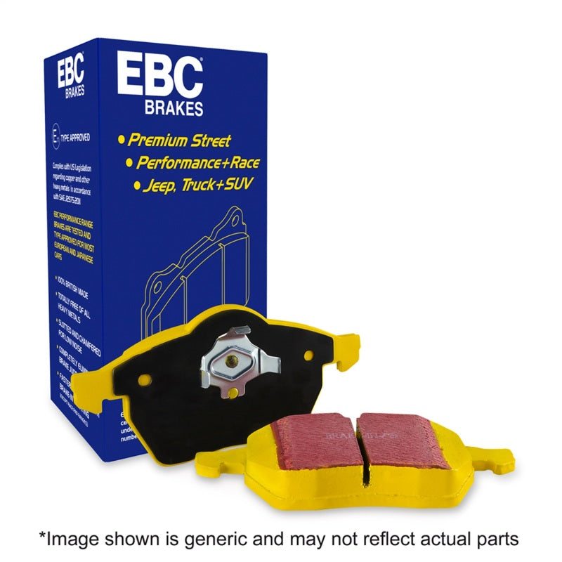 EBC 12+ Ford Focus 2.0 Turbo ST Yellowstuff Front Brake Pads