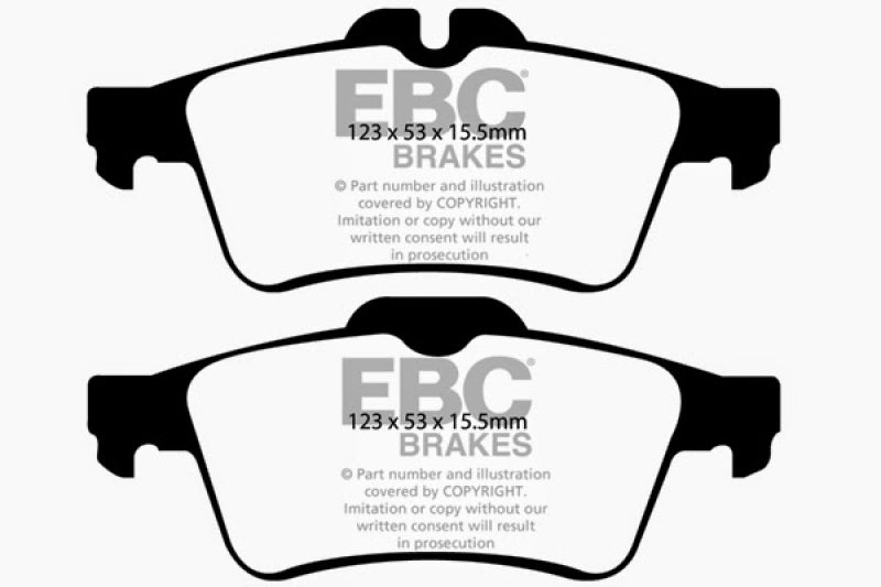 EBC 08-10 Chevrolet Cobalt 2.0 Turbo (SS) Ultimax2 Rear Brake Pads